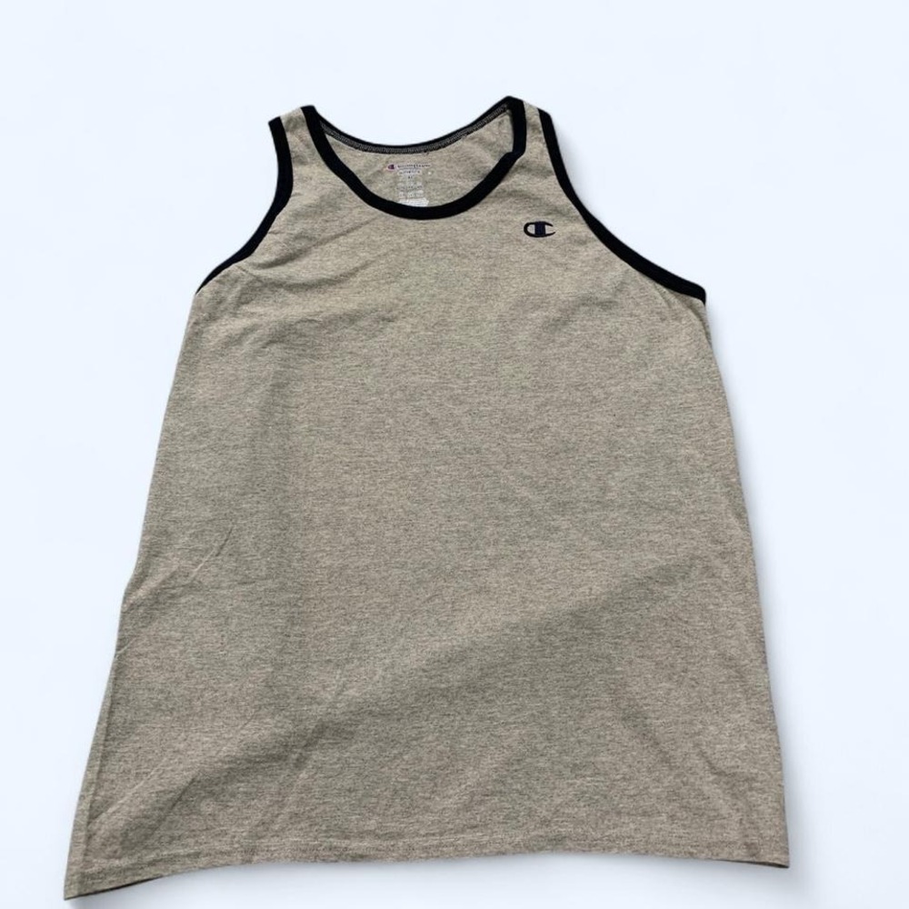 Champion Gray Ringer Tank Top XL
